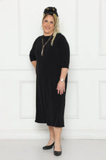 שמלת בסיס באורך ברך